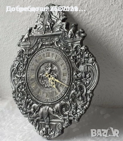 Стар стенен метален часовник ГДР DDR, учебен часовник, будилник Чехословакия, пано - часовник, снимка 7 - Антикварни и старинни предмети - 28950956