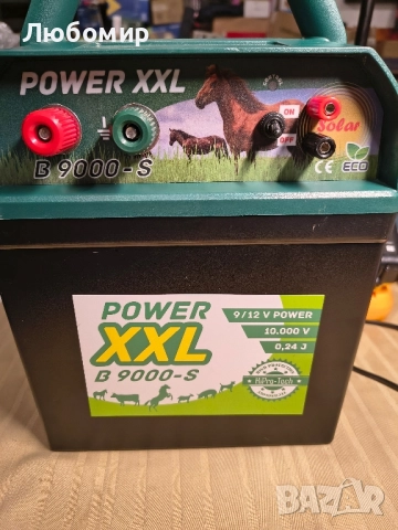 POWER XXL B 9000-s" 9V захранващ блок за електрическа ограда 0.24 , снимка 6 - За селскостопански - 52109674