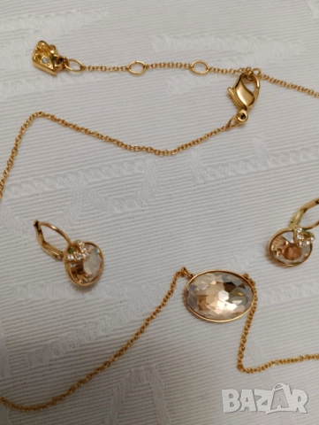  сет Сваровски Swarovski, снимка 5 - Колиета, медальони, синджири - 51637175