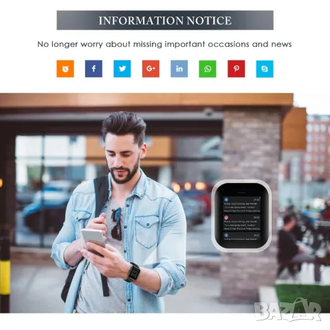 Смарт часовик, снимка 7 - Смарт гривни - 50227253