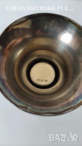 Две посребрени красоти в минималистичен стил, снимка 5 - Антикварни и старинни предмети - 52189999