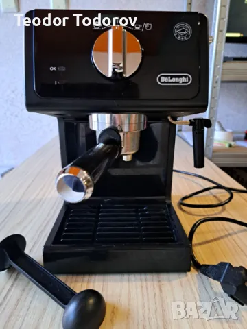 Продавам кафемашина Еспресо DeLonghi ECP 31.21, В Гаранция 1 година, снимка 5 - Кафемашини - 47838575