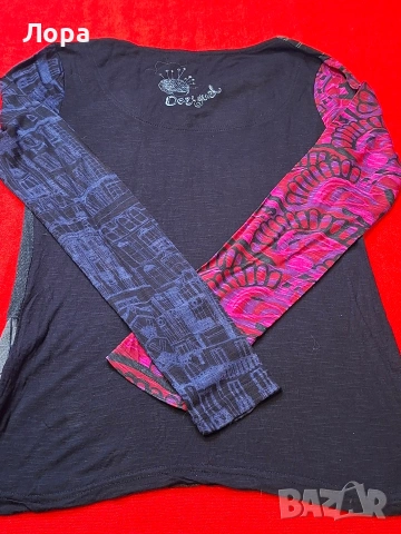 Дамска блуза Desigual , снимка 7 - Блузи с дълъг ръкав и пуловери - 53592376