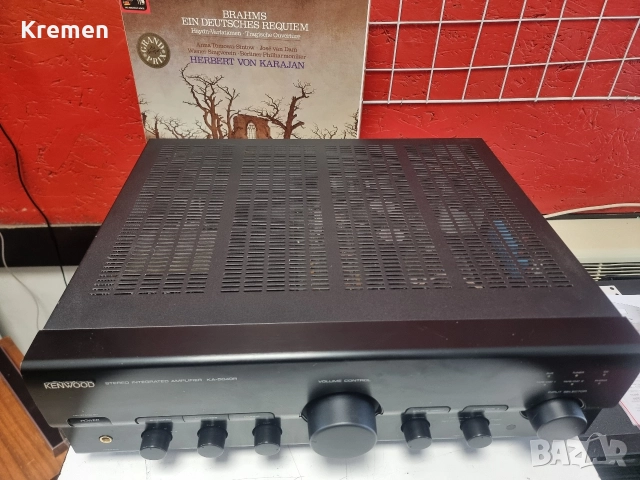Усилвател KENWOOD KA-5040R, снимка 3 - Ресийвъри, усилватели, смесителни пултове - 52561912