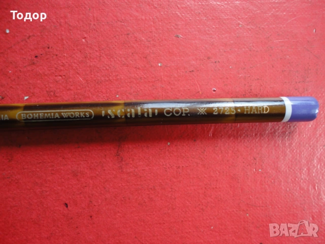 Химически молив Bohemia Scala 2725 HARD, снимка 3 - Ученически пособия, канцеларски материали - 54109387