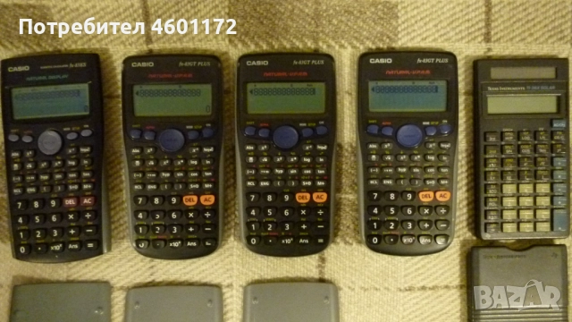 Калкулатори - CASIO fx-83GT PLUS UPAM - TI 36 X SOLAR - CASIO fx-83 ES → Обява 51833963, снимка 1