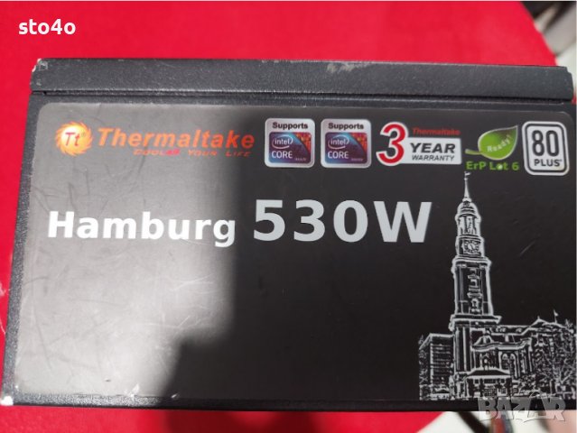 компютърно захранване Thermaltake 530w, снимка 1 - Захранвания и кутии - 45058916