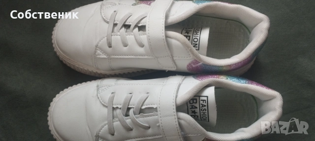 Симпатични кецове за момиче, 36 р-р, снимка 6 - Детски маратонки - 54074718