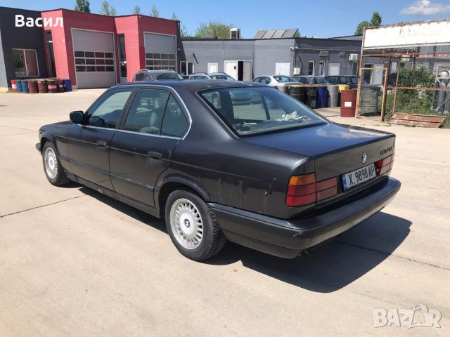 BMW 524 TD 116 к.с. 1992 г. седан , ръчни скорости, снимка 7 - Автомобили и джипове - 45478664