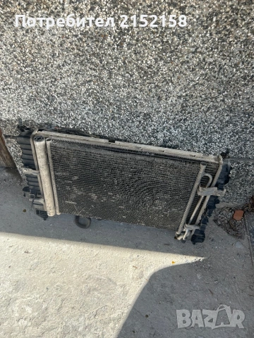 Радиатор с перка Опел Мерива А 1.6 , снимка 2 - Части - 54124898