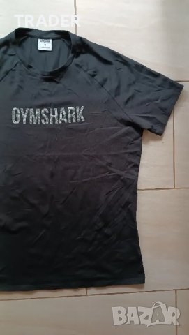 Черна тениска с къс ръкав GYMSHARK, снимка 7 - Тениски - 39823180