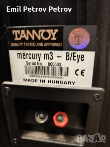 Промо!!!⭐⭐⭐ TANOY MERCURY M3 Висок клас английски тонколони , снимка 3 - Тонколони - 45655229