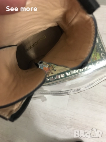 DJOFRA елегантни боти естествена кожа 36, снимка 11 - Дамски боти - 52867822