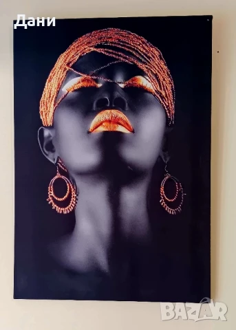 картини канава "Black African woman" светещи. , снимка 5 - Картини - 50784761