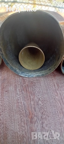 Голям,12см,стар турски,османски чан,хлопка,звънец,3броя , снимка 15 - Антикварни и старинни предмети - 53526315