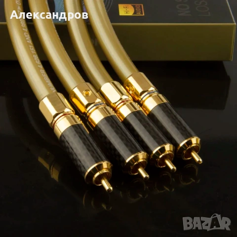 RCA интерконекти Cardas Ortofon 0.5 и 1м., снимка 5 - Ресийвъри, усилватели, смесителни пултове - 53107084