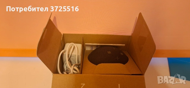 Смарт тонколона Amazon Echo Dot 5, Гласов контрол Alexa, Wi-Fi, Bluetooth, Черен, снимка 2 - Други - 53064647