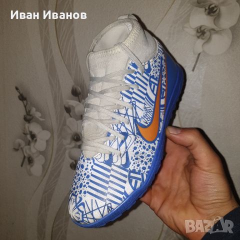 стоножки Nike Mercurial Superfly 9 Club CR7 Ronaldo TF номер 37-37,5, снимка 14 - Футбол - 45345198