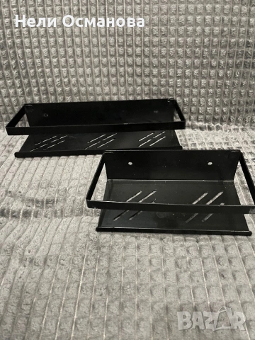 Метални,стенни етажерки 2 бр