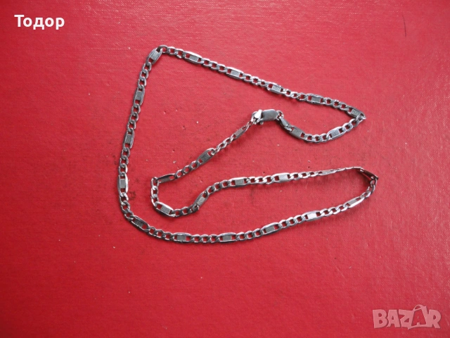 Страхотен сребърен синджир верижка 6, снимка 8 - Колиета, медальони, синджири - 53300085
