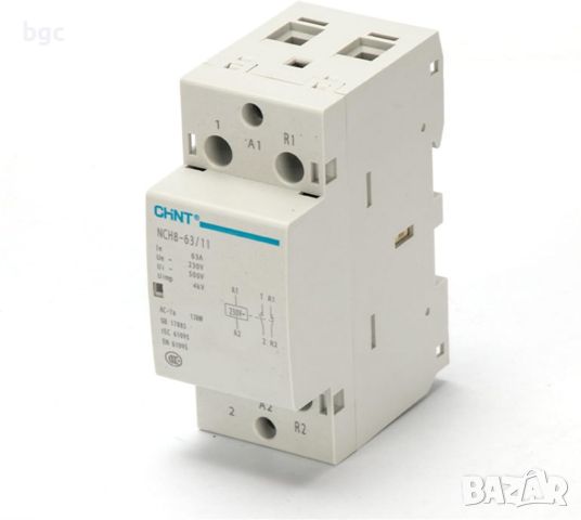 НОВ Контактор Модулен Chint NCH8-63/11 63A и 25A 220V / 230V , снимка 2 - Друга електроника - 45841069