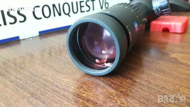 Продавам оптика ZEISS Conquest V6 3-18x50, снимка 4 - Оборудване и аксесоари за оръжия - 51286631
