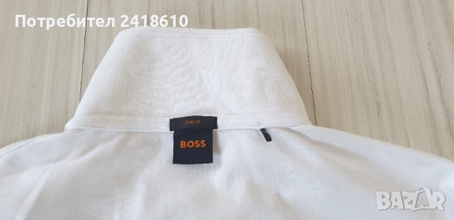 Hugo Boss Prime Slim Fit Pique Cotton Mens Size L  ОРИГИНАЛНА Тениска!, снимка 15 - Тениски - 44993006