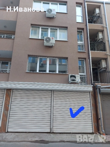 Давам под наем партерен гараж , район Чайка