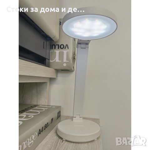 ✨СГЪВАЕМА LED НАСТОЛНА ЛАМПА, снимка 2 - Настолни лампи - 45470893