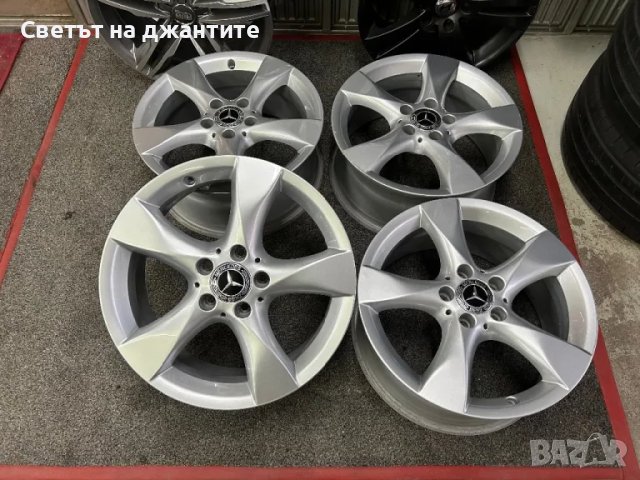 Джанти 17 Цола 5х112 Mercedes A B V Klass Vito GLA GLB  Original , снимка 4 - Гуми и джанти - 47238504