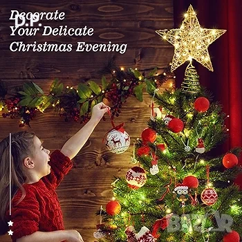 Връх за елха, снимка 4 - Декорация за дома - 52588771