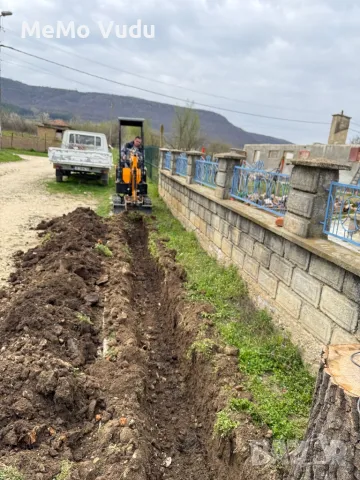 Услуги с мини багер 1 тон челен товарач бобкат и самосвал за област Шумен и региона, снимка 11 - Други услуги - 46032269