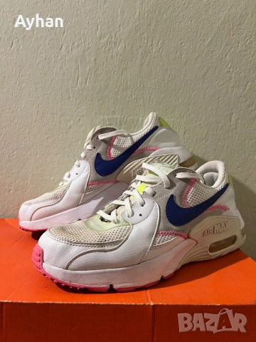 Nike Air Max 90 Excee White Pink Indigo 2021, снимка 2 - Маратонки - 50323701