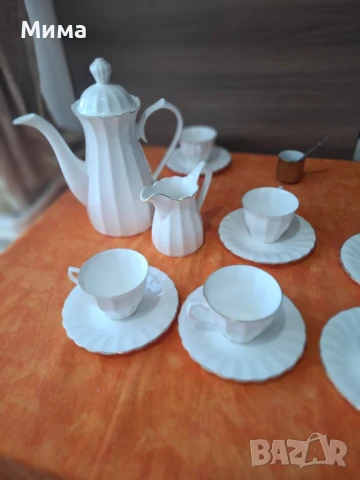 Сервиз от костен порцелан българско производство, снимка 6 - Сервизи - 51154208