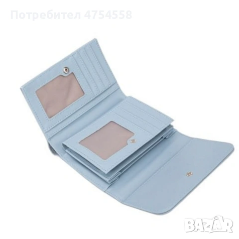 Малко дамско портмоне с подаръчна кутия, снимка 3 - Портфейли, портмонета - 53701410