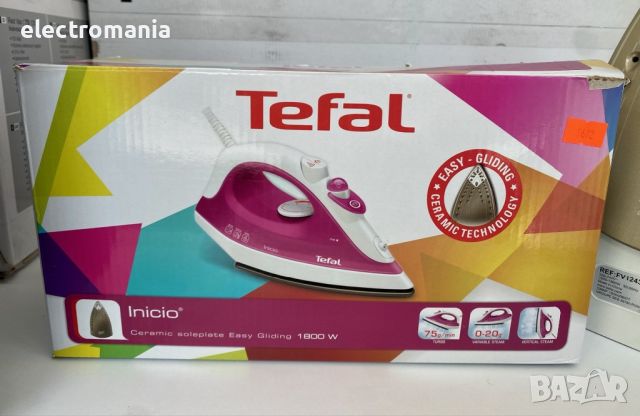 парна ютия ,Tefal’ Inicio FV1243E0, снимка 5 - Ютии - 46070574