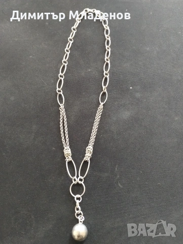 Сребърно колие 18,36гр.