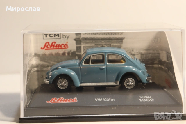 1:72 SCHUCO VW KAFER ИГРАЧКА КОЛИЧКА МОДЕЛ, снимка 2 - Колекции - 53464556