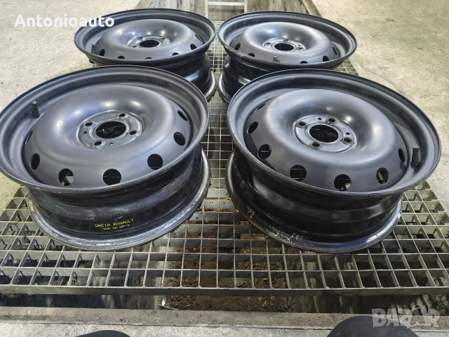 4х100 4х100 4 x 100 15 цола Dacia Renault Дачия Рено и други, снимка 2 - Гуми и джанти - 50631077