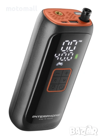 INT AIR PUMP+ POWER BANk  ПРЕНОСИМ КОМПРЕСОР 4000 MAH, снимка 3 - Аксесоари и консумативи - 54178750