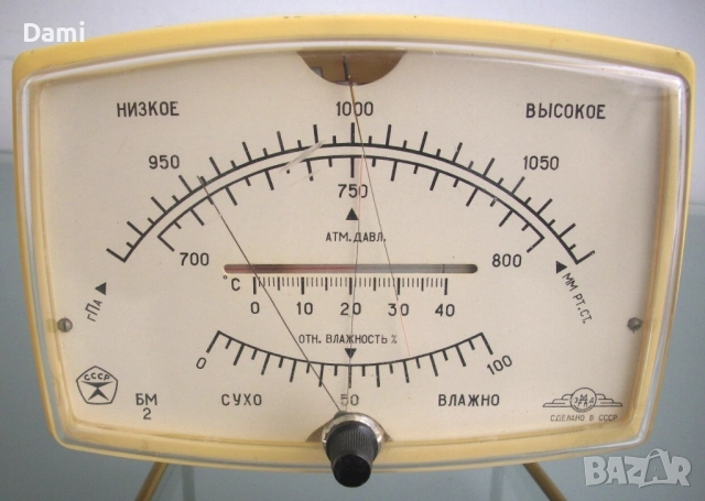 Стара метеорологична станция БМ-2 съветска, снимка 2 - Антикварни и старинни предмети - 52938586