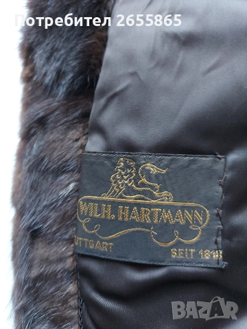 Манто от норка, снимка 3 - Палта, манта - 53078160