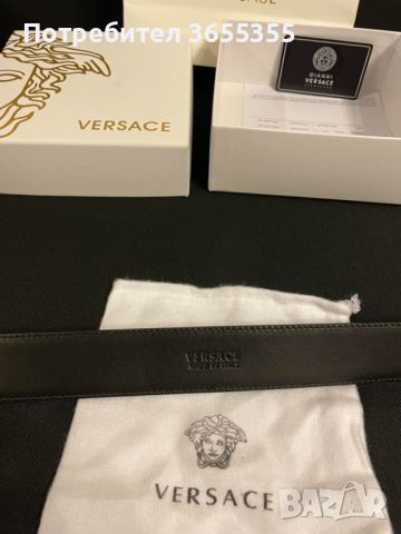 Чисто нов дамски колан Versace medusa с кутия и етикети, снимка 3 - Колани - 45190429