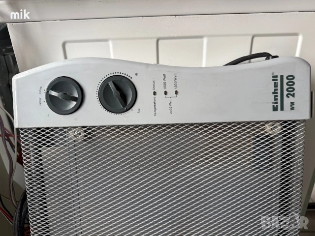 Електрически конвектор - радиатор Einhell, снимка 2 - Отоплителни печки - 53241420