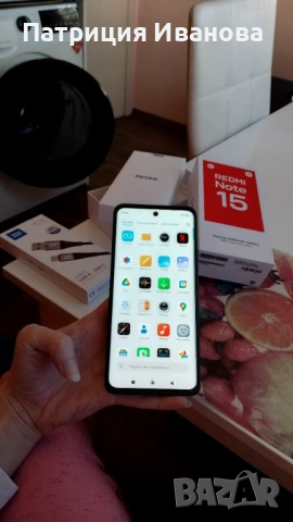 в гаранция redmi note 15 black 6GB ram 128GB + подарък заден кейс, снимка 8 - Xiaomi - 53650347