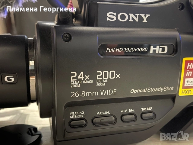 Sony HXR-MC2500 – Професионална HD видеокамера, снимка 5 - Камери - 53212243