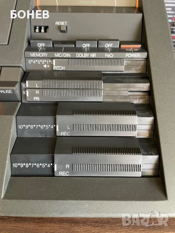 YAMAHA TC-800 D Stereo Cassette Deck Design Mario Bellini, снимка 6 - Декове - 53761184