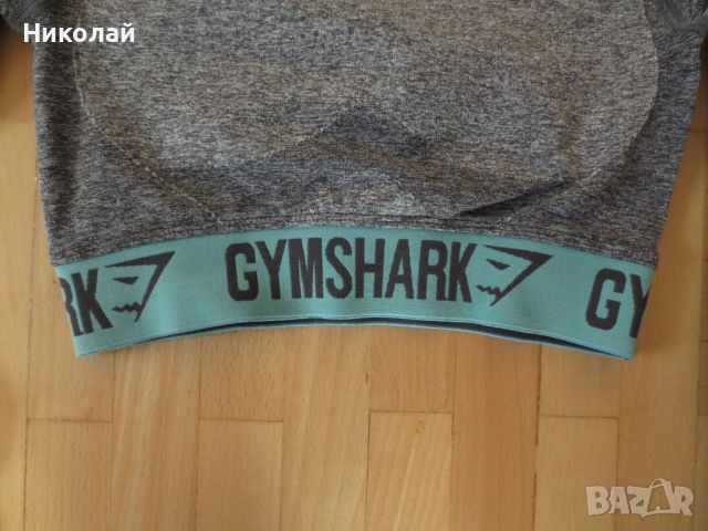 Gymshark Flex Long Sleeve Crop Top, снимка 6 - Спортни екипи - 45159425