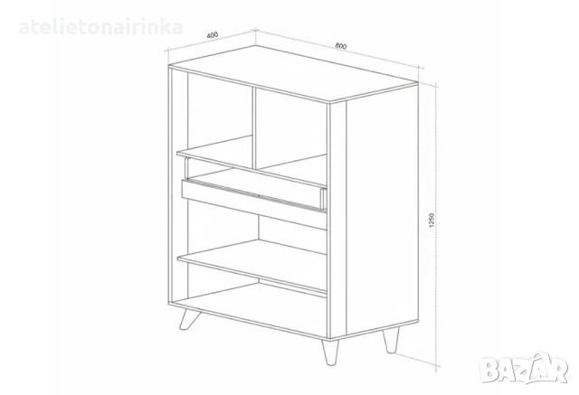 Модулна система Лима, снимка 6 - Секции и витрини - 53705739