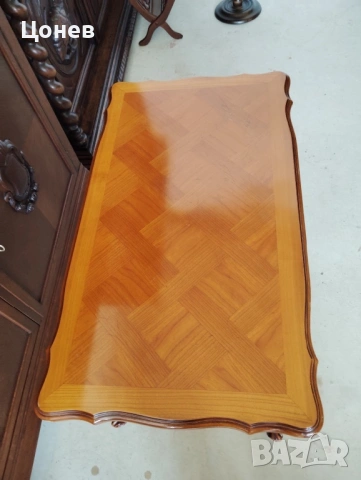 Холна маса с интарзия, снимка 3 - Маси - 54208991